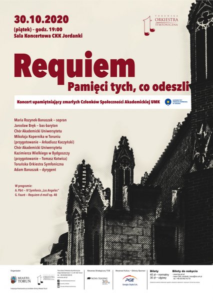 Pamięci tych co odeszli - plakat