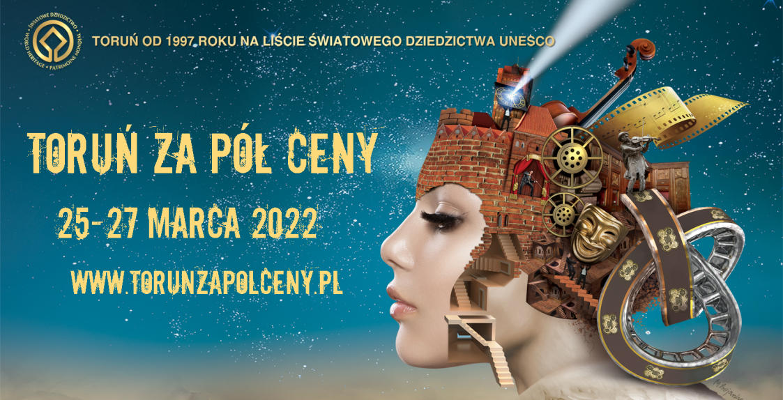 grafika - Toruń za pół ceny