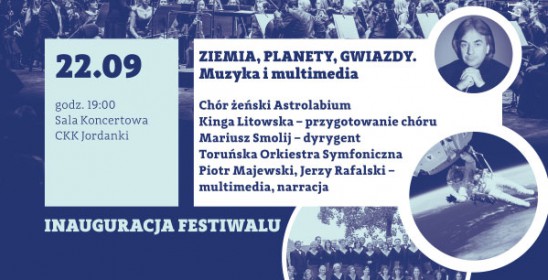 grafika wydarzenia Ziemia, planety, gwiazdy | Muzyka i multimedia