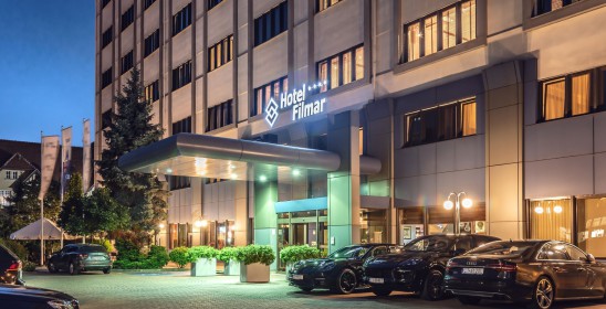 wejście główne do Hotelu Filmar