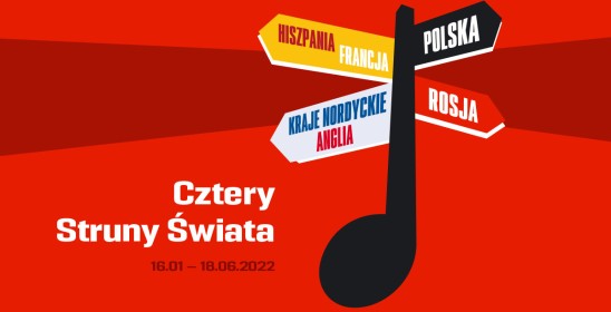 grafika główna cyklu - nutka z kierunkami świata