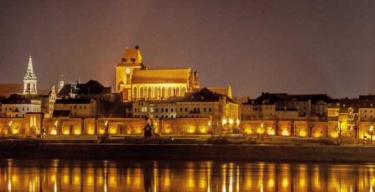 panorama toruńskiej starówki