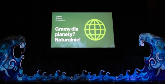 wyświetlana grafika z napisem Gramy dla planety? Naturalnie!