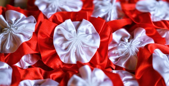 biało-czerwone kotyliony