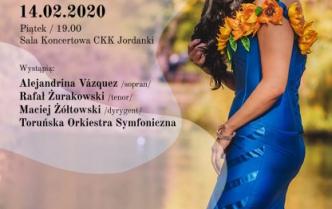 plakat do koncertu W świecie opery i operetki