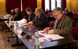 jury konkursu na swoich stanowiskach