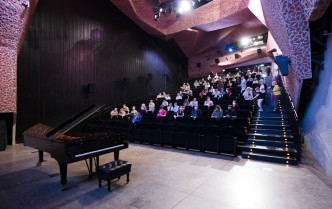 people in the audience