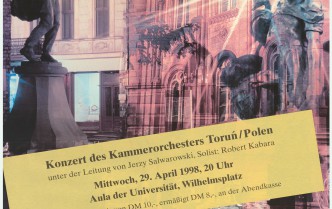 Konzert des kammerorchesters Torun (29.04.1998)