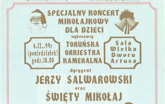 Specjalny koncert mikolajkowy dla dzieci (06.12.1999)