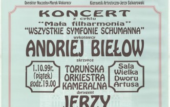 Muzyka dla Ciebie. Wszystkie symfonie Schumanna (01.10.1999)