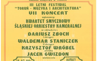 VII koncert w ramach III Letniego Festiwalu (18.07.1999)