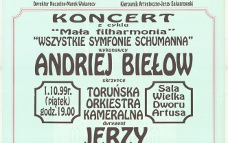 Mala filharmonia. Wszystkie symfonie Schumanna (01.10.1999)