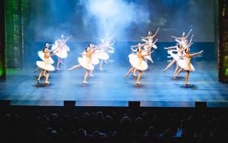 baletnice na scenie