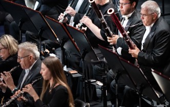 osoby grające na instrumentach dętych