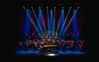 orkiestra na scenie