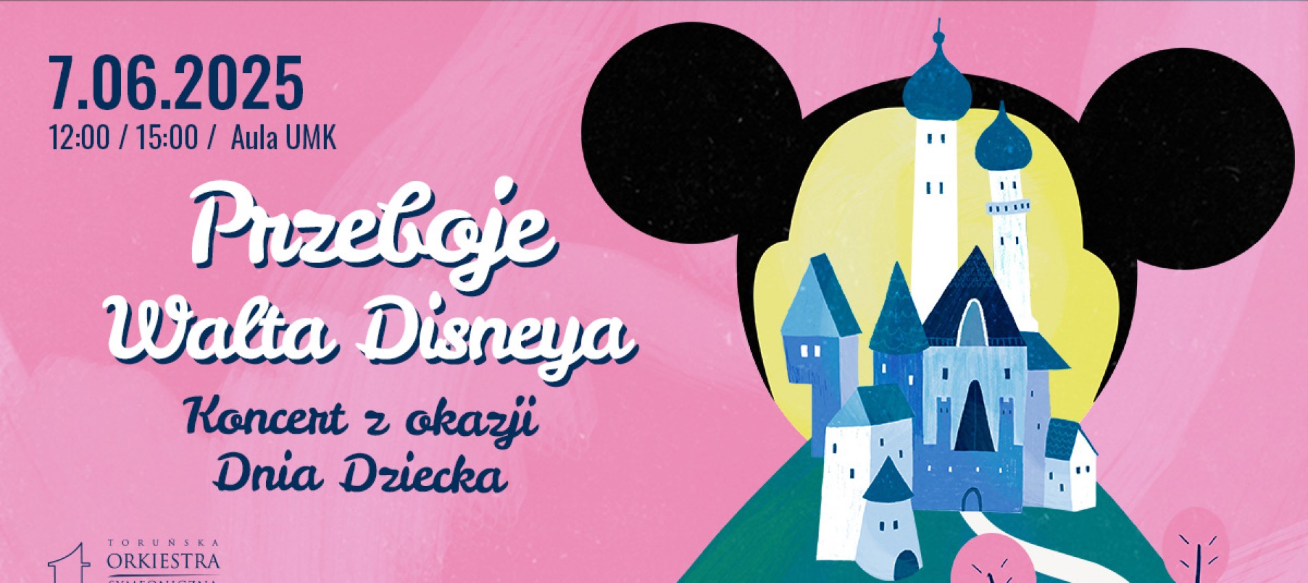 grafika myszki miki i zamku