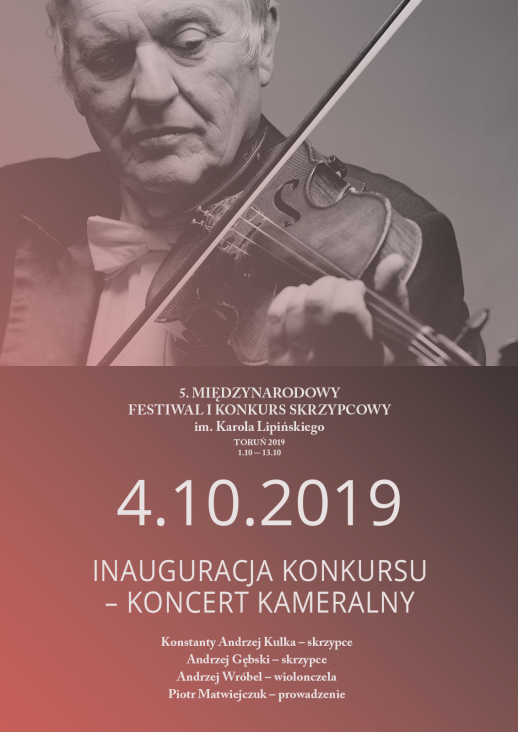 graphics informing about the concert