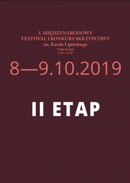 graphics informing about the concert