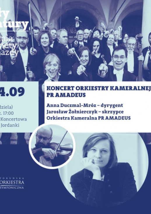grafika wydarzenia Koncert Orkiestry Kameralnej PR Amadeus