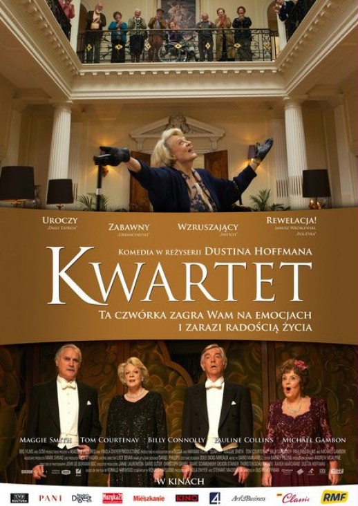 plakat filmu kwartet