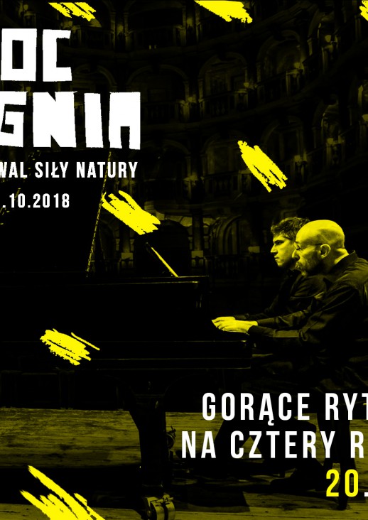 HOT RHYTHMS ON FOUR HANDS event graphics