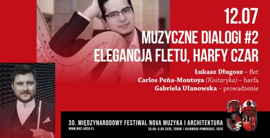 12.07 - Muzyczne dialogi #2 / Elegancja fletu, harfy czar