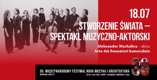 18.07 - Stworzenie świata. Spektakl muzyczno-aktorski