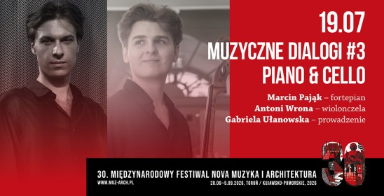 19.07 - Muzyczne dialogi #3 / Piano&Cello